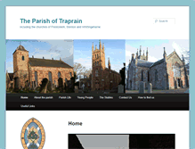 Tablet Screenshot of parishoftraprain.org.uk